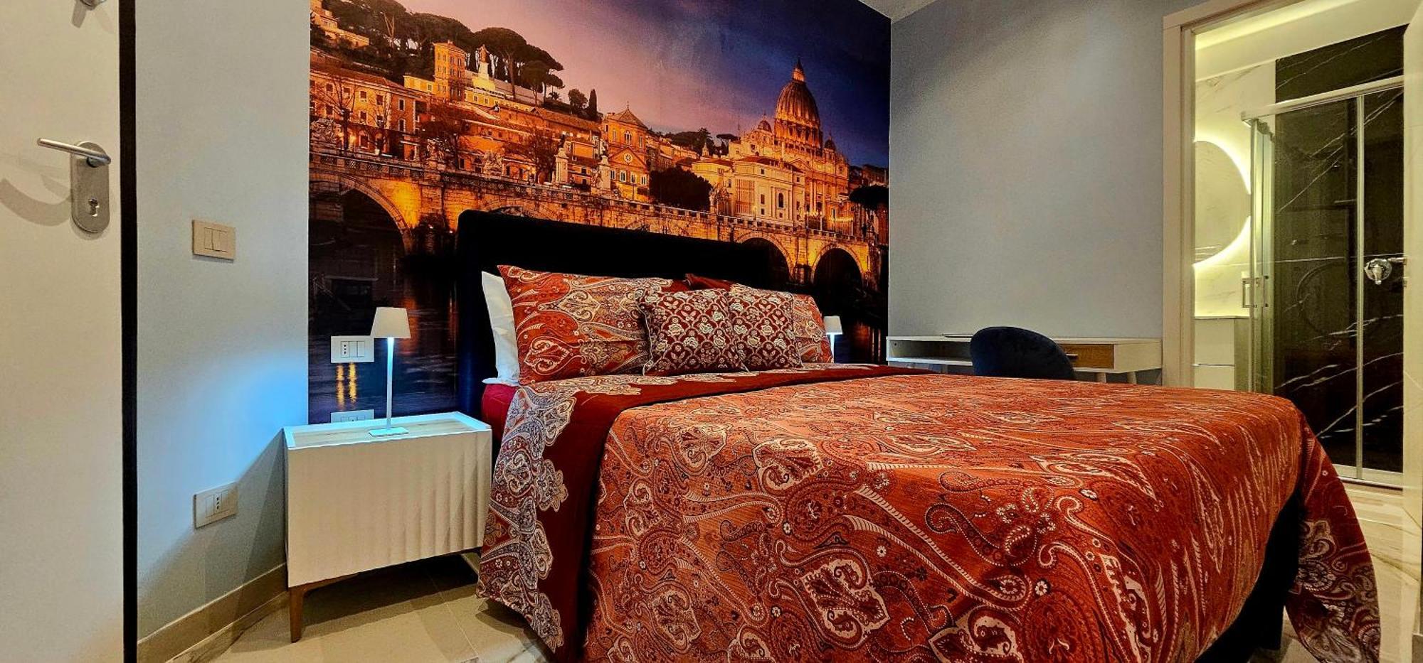 Bed and breakfast Il Magnifico Superior 400m From Tiburtina Railway Station And 290m From Metro